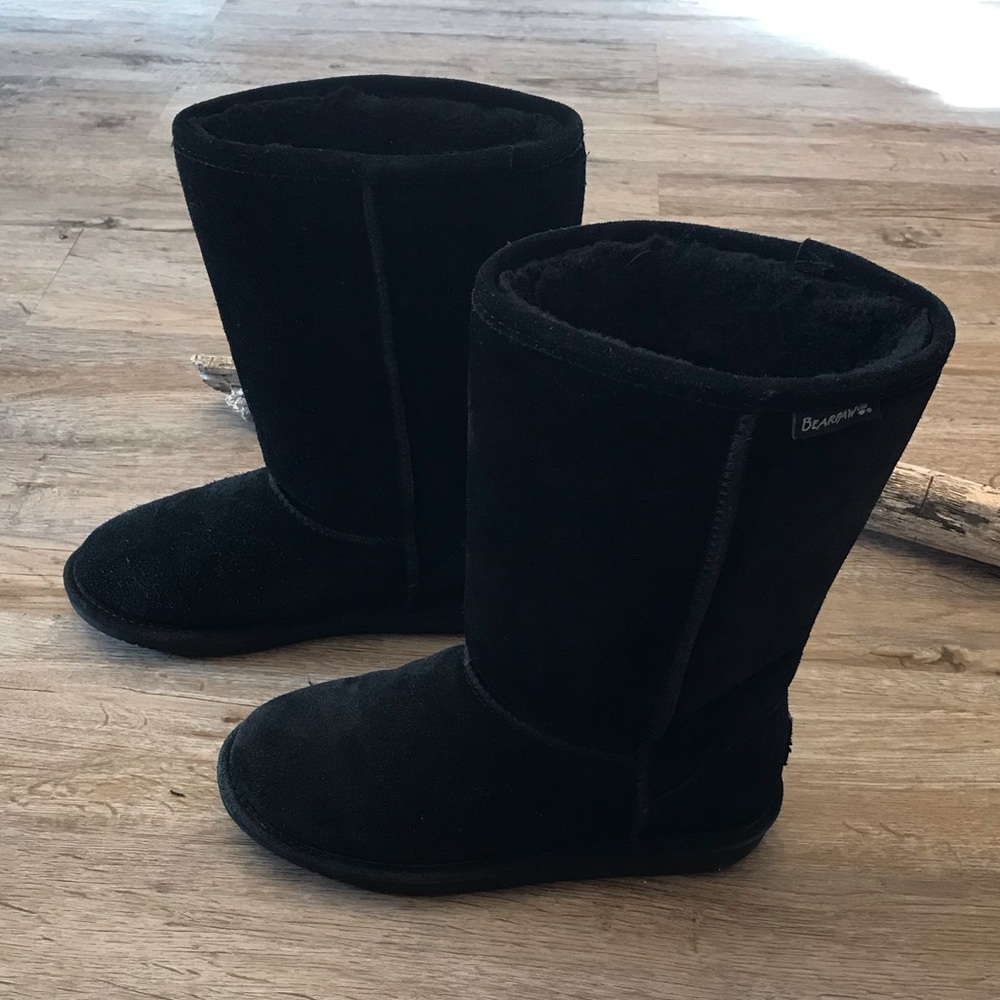 Youth Black BearPaw Winter Boots - Picture 7 of 16